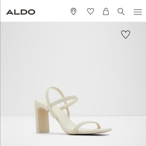 ALDO Pillow Talk Okurr Strappy High Heel Sandal - Block Heel!